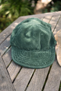 NOROLL  USUALLY CAP G/D CORDUROY GREEN