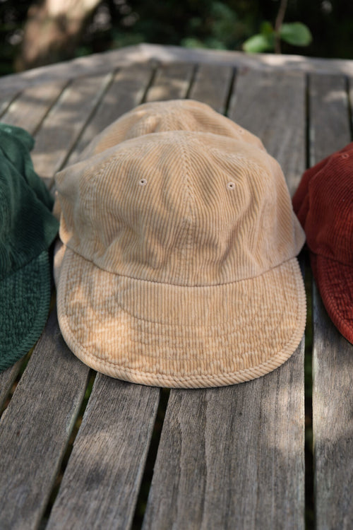 NOROLL  USUALLY CAP G/D CORDUROY APRICOT