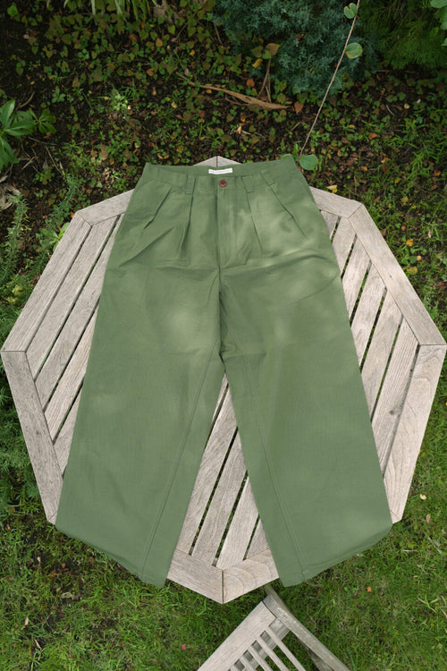 NOROLL  THICKWALK N.WEATHER PANTS OLIVE GREEN