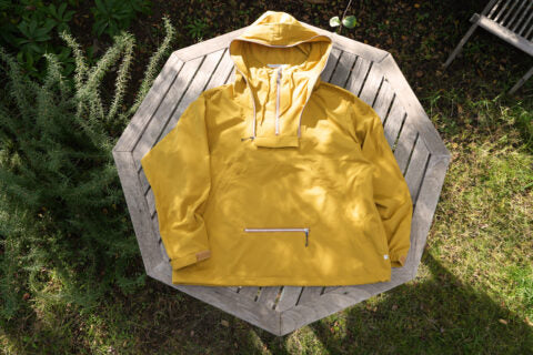 NOROLL  SUGARI MESH ANORAK YELLOW