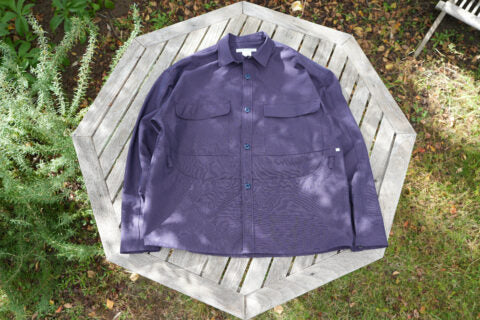 NOROLL  WN FIELD SHIRT JACKET NAVY