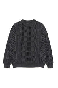 YASHIKI  YSK-25AW-KN03    Fubuki Knit BLACK
