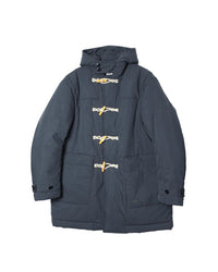 ARMY TWILL COTTON NYLON DUFFEL COAT NAVY