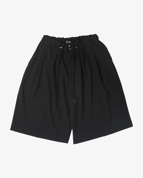 Sillage  circular short pants black