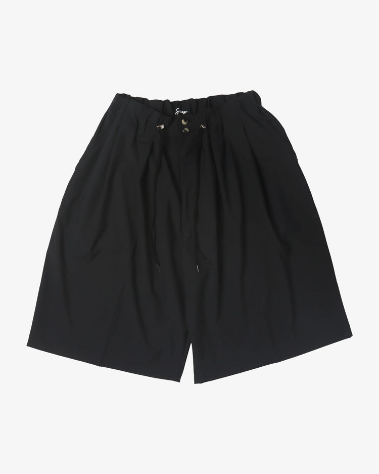 Sillage circular short pants black