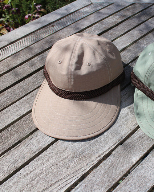 NOROLL / USUALLY MESH CAP BEIGE