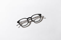 NOCHINO OPTICAL / JIFUSAN #1. GLOSS BLACK × CLEAR TO GREY (Photochromic Model)