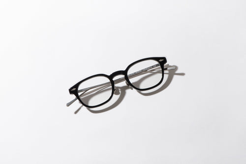 NOCHINO OPTICAL / JIFUSAN #1. GLOSS BLACK × CLEAR TO GREY (調光モデル)
