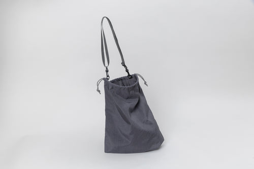 ERA.  TAS FLAT KINCHAKU LARGE K044T GRAY