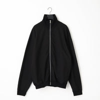 KANEMASA PHIL  28G Cupro Zip Sweat  BLACK(Night Black)