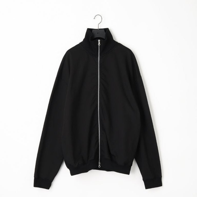 KANEMASA PHIL  28G Cupro Zip Sweat  BLACK(Night Black)