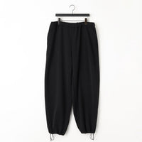 KANEMASA PHIL 28G Cupro Easy Pants BLACK(Night Black)