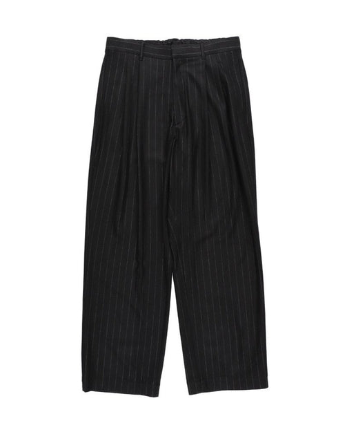 KANEMASA PHIL  36G Wool Stripe Trouser