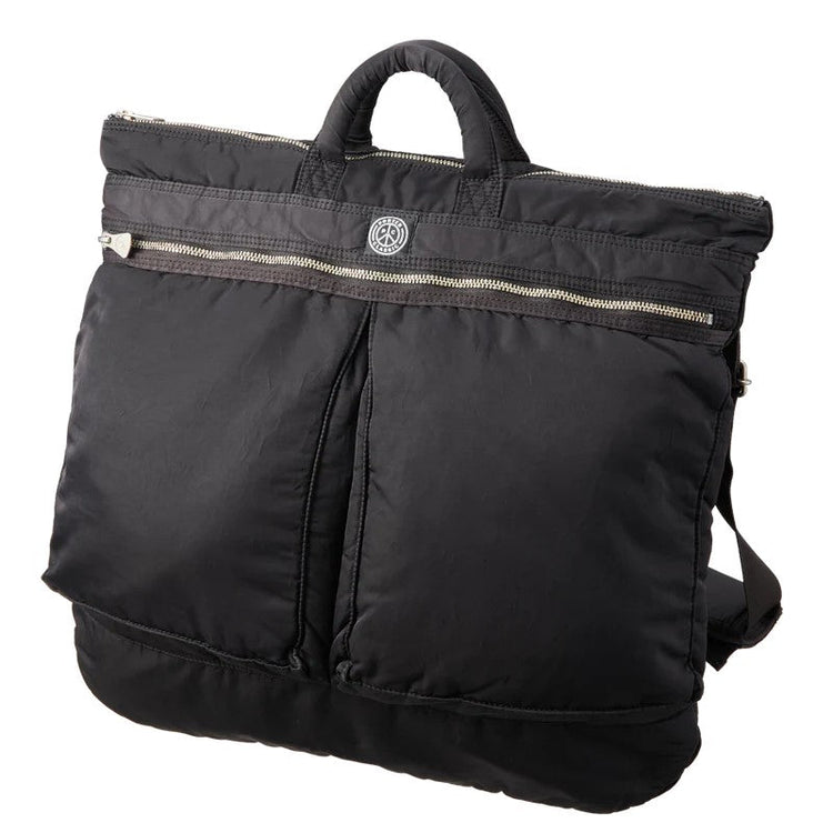 PORTER CLASSIC  SUPER NYLON HELMET CASE L BLACK