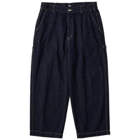 PORTER CLASSIC STEINBECK DENIM PAINTER PANTS -DARK NAVY-