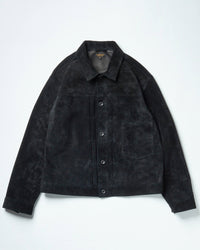 A VONTADE  Type 1 Jacket  -Suede- BLACK
