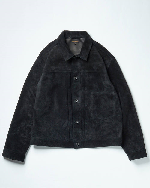 A VONTADE  Type 1 Jacket  -Suede- BLACK