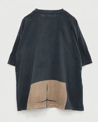 REMI RELIEF HARD SP processed 20/Jersey BIG size T-shirt (CENSORSHIP) 019 BLACK