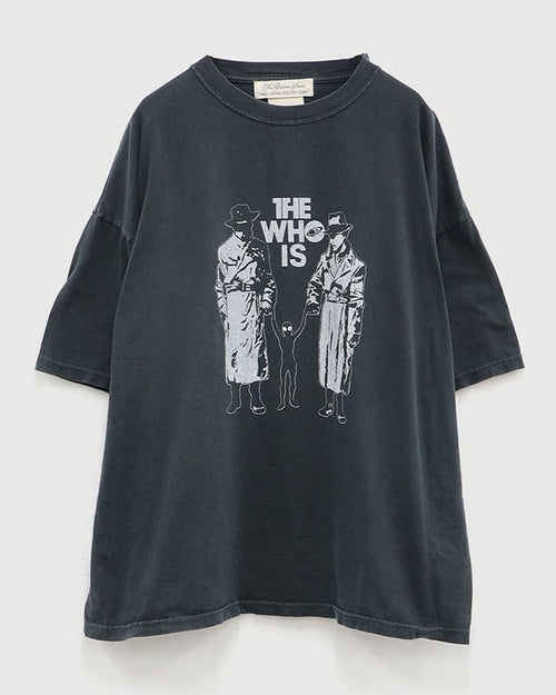 REMI RELIEF HARD SP加工20/天竺BIGサイズT(WHO IS) 019 BLACK