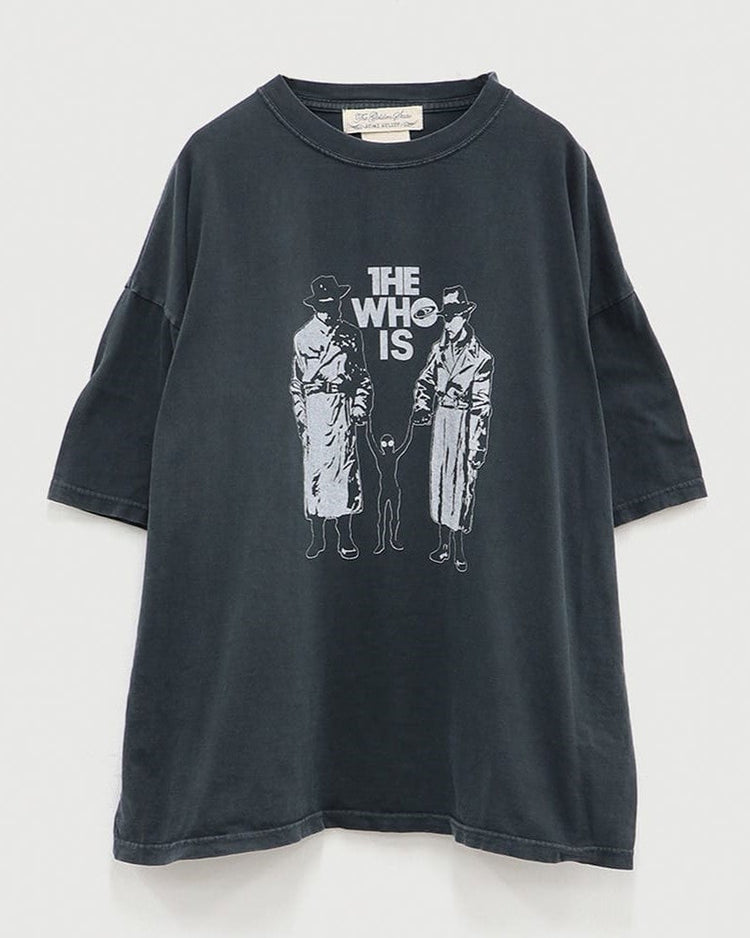 REMI RELIEF HARD SP加工20/天竺BIGサイズT(WHO IS) 019 BLACK