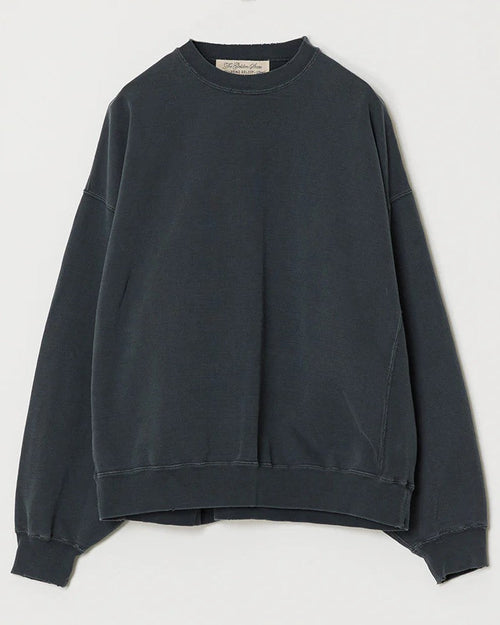 REMI RELIEF ダブルSP加工裏毛クルー(無地)