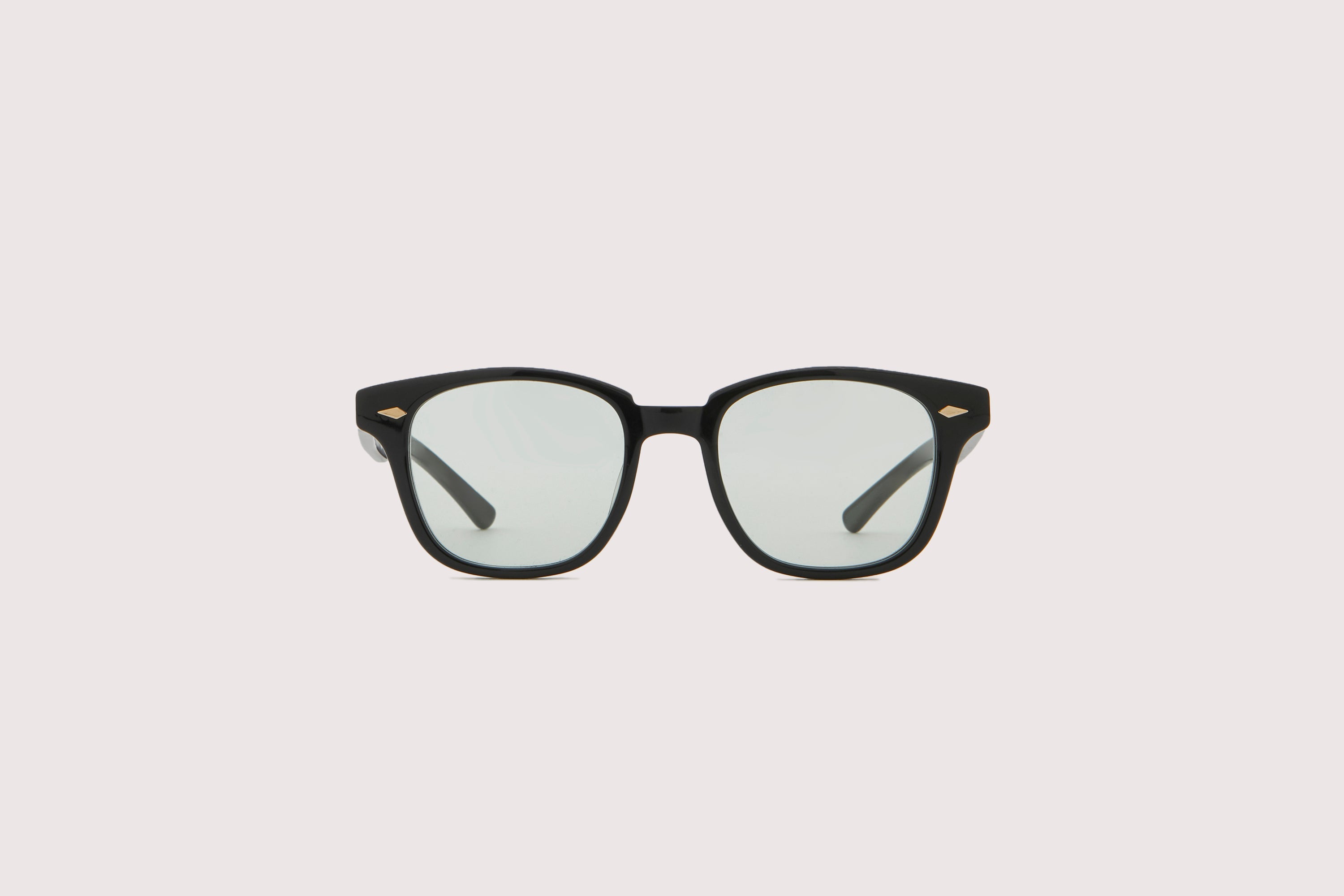 NOCHINO OPTICAL / SANSUI #1. GLOSS BLACK × CLEAR TO GREY