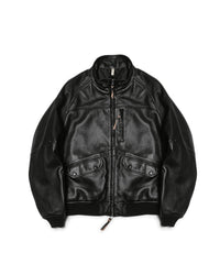 CCU HIGH NECK BLOUSON SHEEP LEATHER