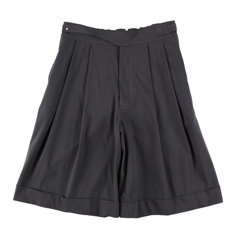 KANEMASA PHIL 46G SOLARO Gurkha Shorts CHARCOAL BLACK – CASDAY