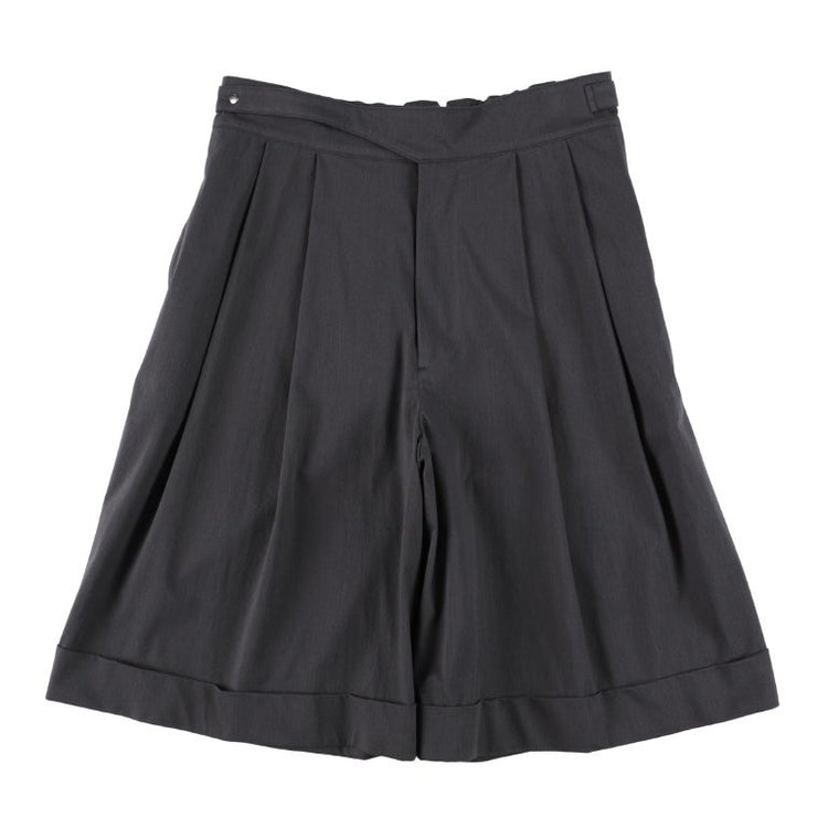 KANEMASA PHIL 46G SOLARO Gurkha Shorts CHARCOAL BLACK