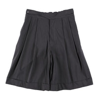 KANEMASA PHIL 46G SOLARO Gurkha Shorts CHARCOAL BLACK