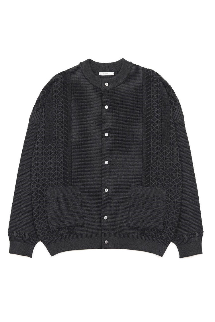 YASHIKI YSK-25AW-KN01 Ginka Cardigan BLACK 