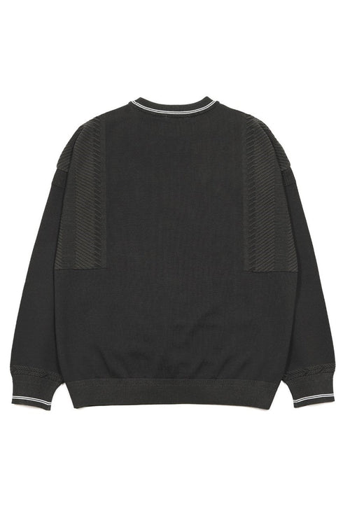 YASHIKI  YSK-25AW-KN02    Shimobashira Knit BLACK