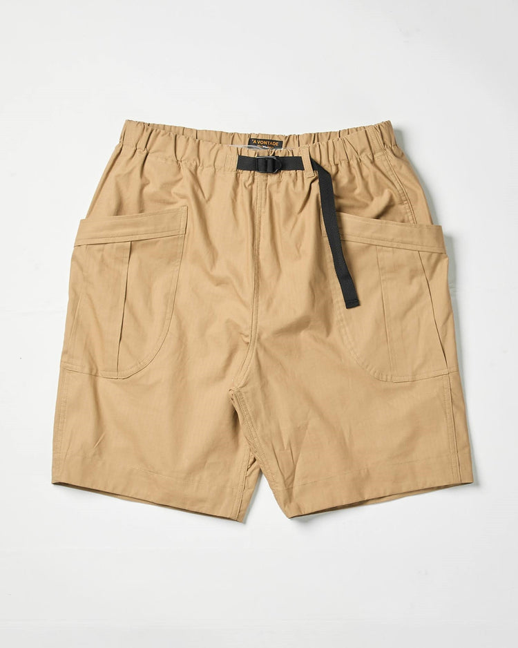A VONTADE / Fatigue Shorts -SOLID- KHAKI
