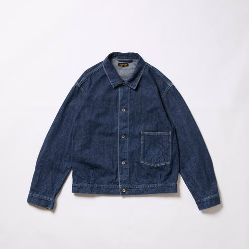 A VONTADE Coal Mine Denim Blouse -13.5oz Selvedge Denim-
