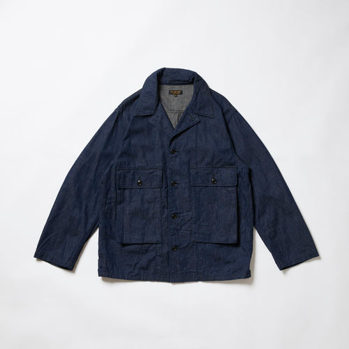 A VONTADE  Naval Utility Jacket -INDIGO