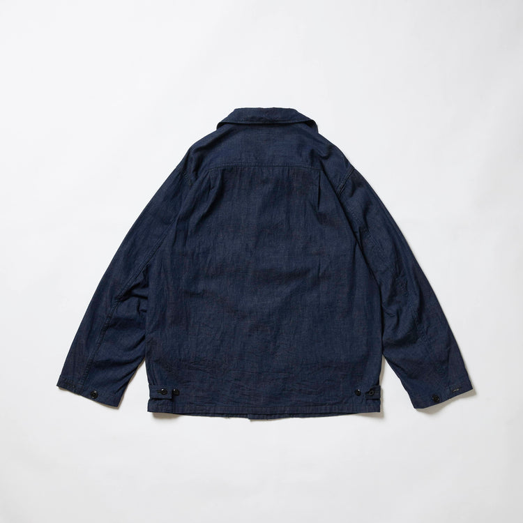 A VONTADE  Naval Utility Jacket -INDIGO