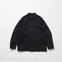 A VONTADE  Stand Collar Work Jacket 11.5oz Natural Slab Denim VTD-0603-JK