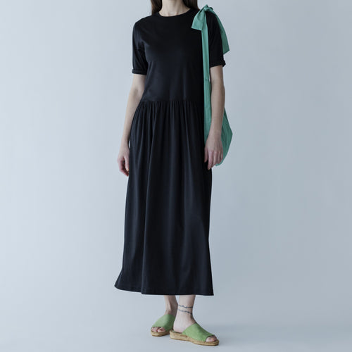 MEYAME / TENCEL DRESS BLACK