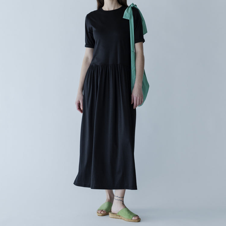 MEYAME / TENCEL DRESS BLACK