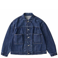 PORTER CLASSIC STEINBECK DENIM JACKET NAVY