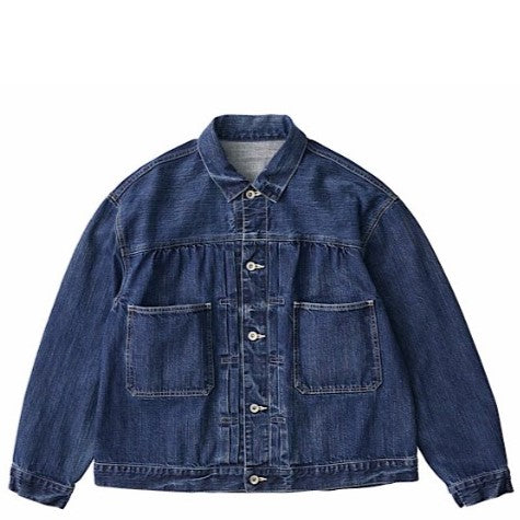 PORTER CLASSIC STEINBECK DENIM JACKET NAVY