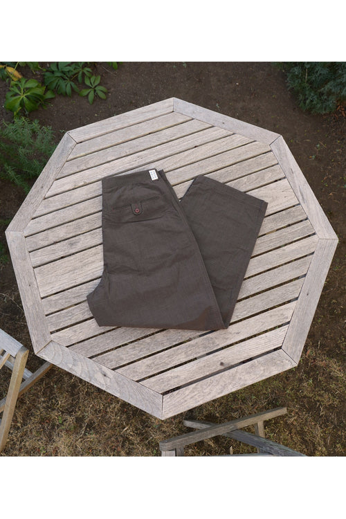 NOROLL  THICKWALK N.WEATHER PANTS  DARKEST BROWN