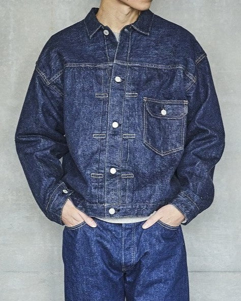 orslow / TYPE1 40'S PLEATED FRONT BLOUSE ONE WASH