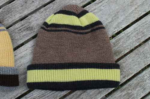 NOROLL CONFECTION BEANIE SMOKE BROWN