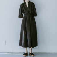 MEYAME / COTTON DRESS BLACK