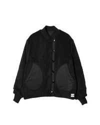 ARMY TWILL PE WEATHER REVERSIBLE BLOUSON BLACK