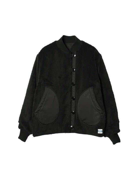 ARMY TWILL PE WEATHER REVERSIBLE BLOUSON BLACK