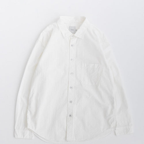 RINEN / 80/2 Downproof Regular Collar Shirt 01. White