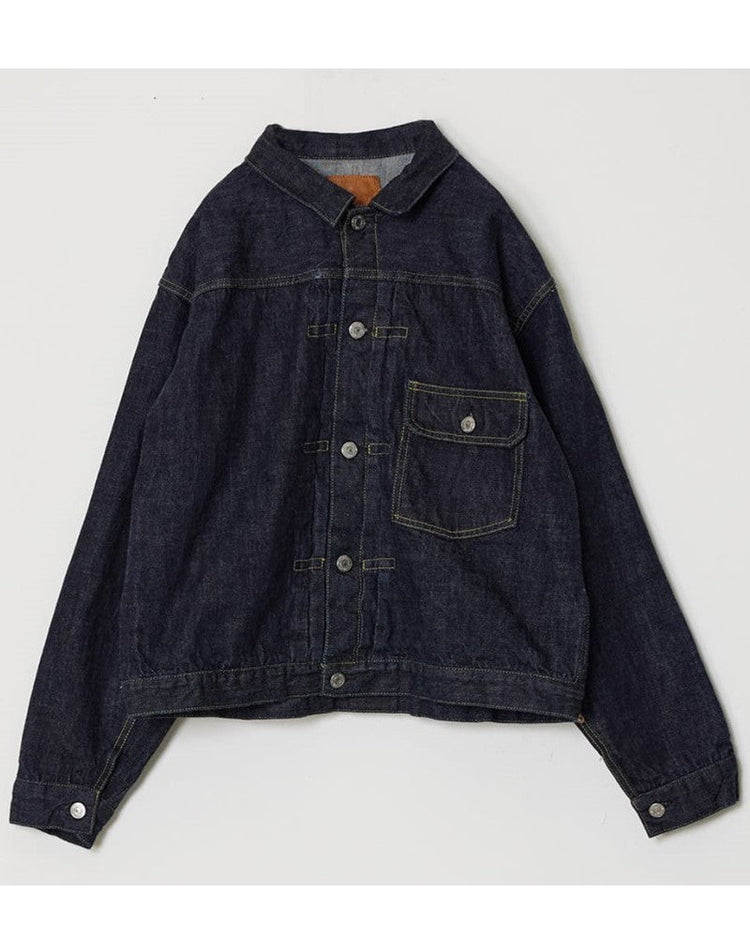 REMI RELIEF 12oz SELVEDGE DENIM 1st JKT (ONEWASH)