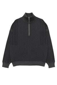 YASHIKI  Fuyushigure Half Zip Knit （冬時雨）